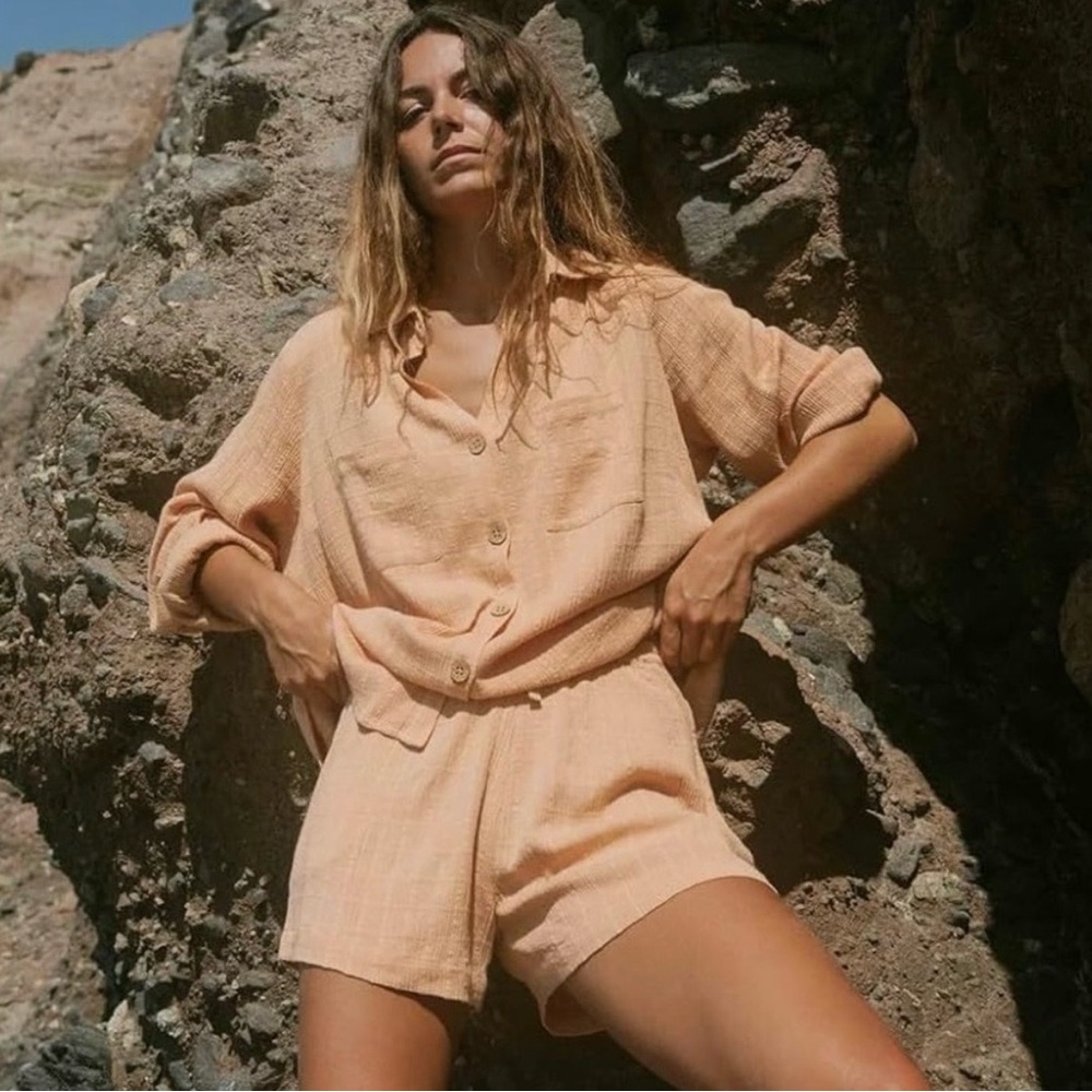 NWOT Billabong Sweet Swell Set in Rose Brown